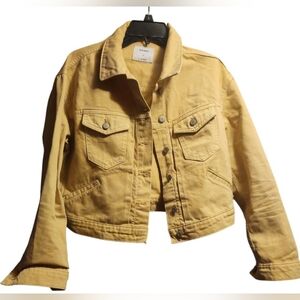 Tan Denim Jacket Medium
